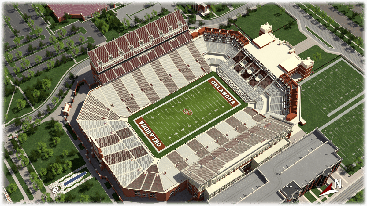 Memorial Stadium 3d Seating Chart