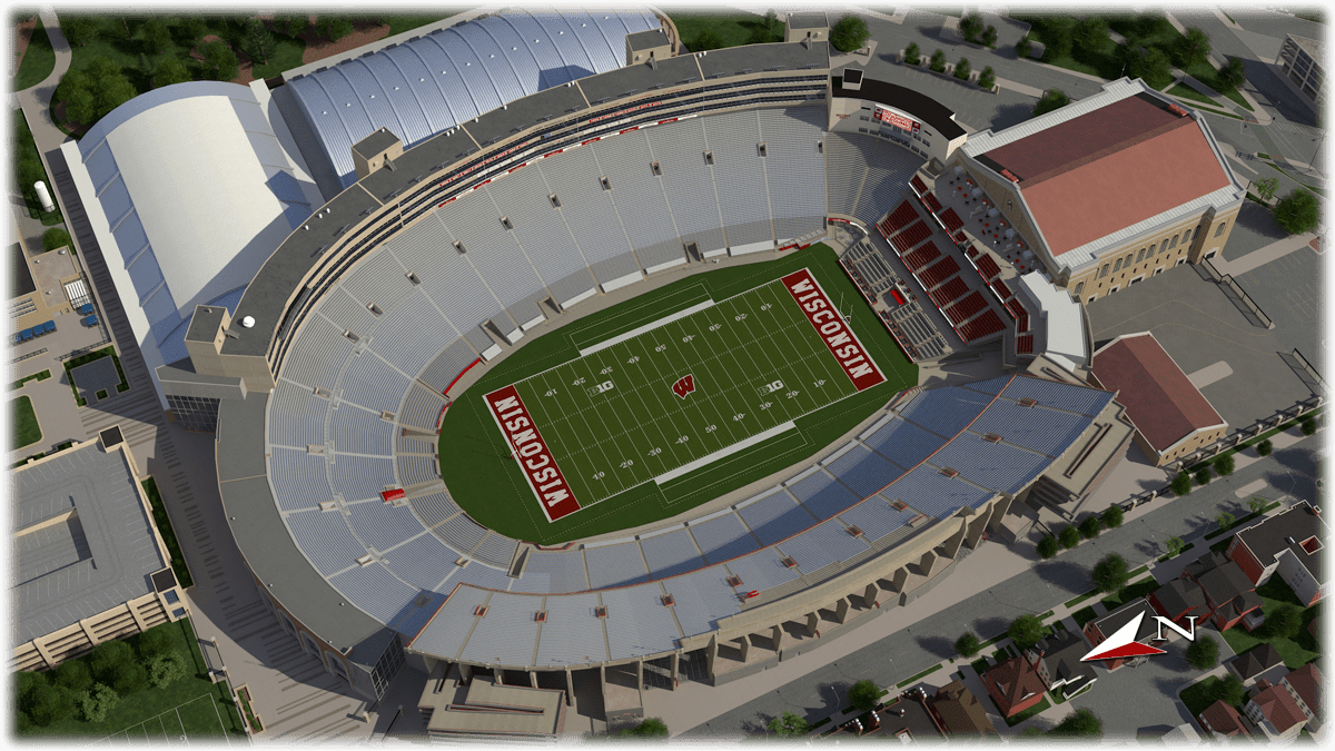 Seating Chart Camp Randall Stadium Wi